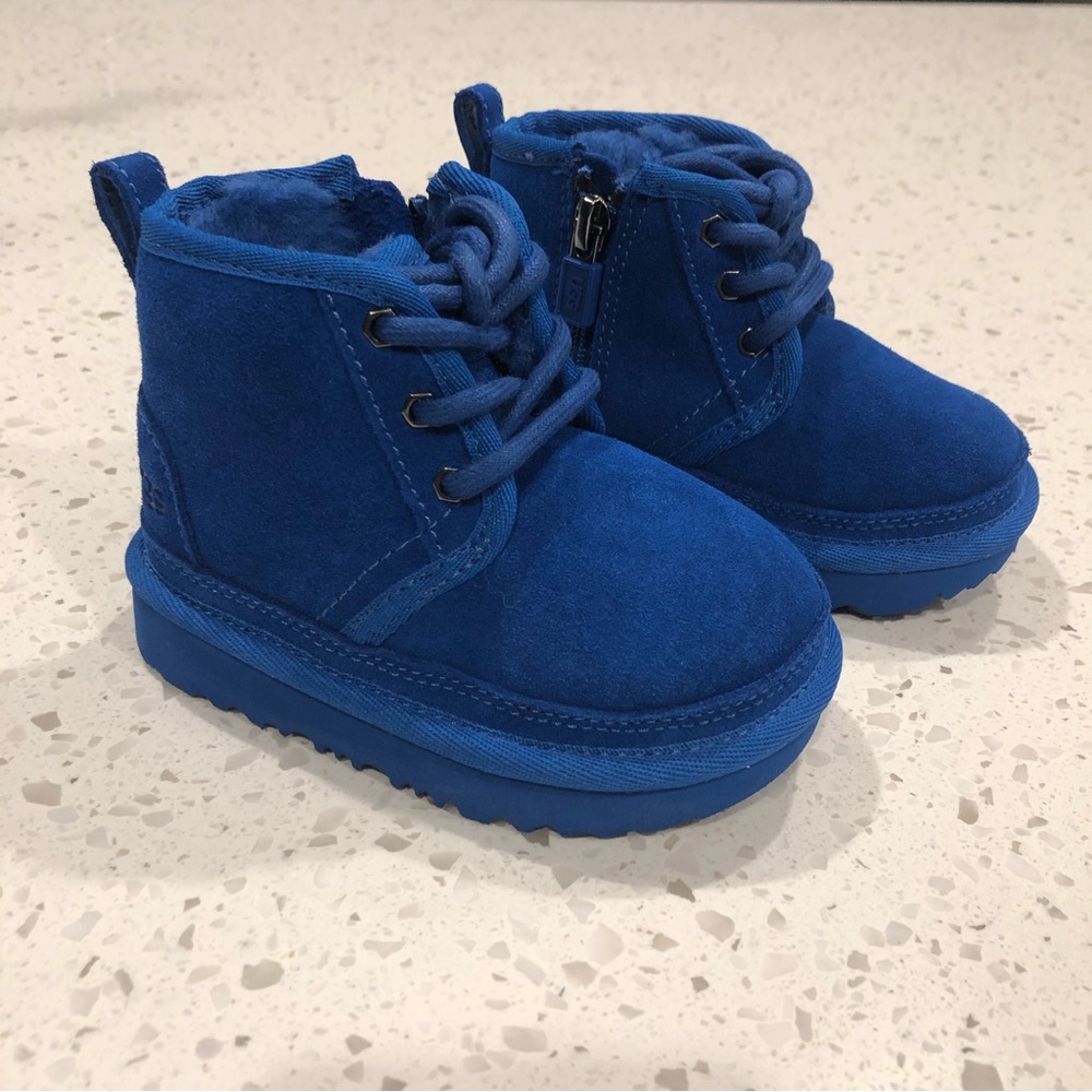 UGG Toddler Blue Chukka Boots